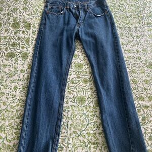 Classic Blue Levi Denim Jeans